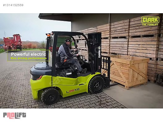 Clark 3 ton Lityum Akülü Forklift