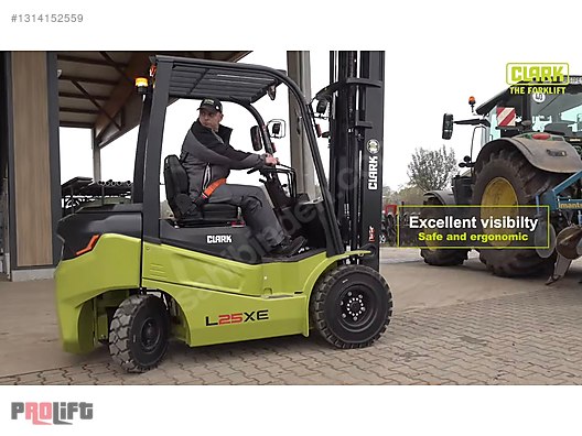 Clark 3 ton Lityum Akülü Forklift