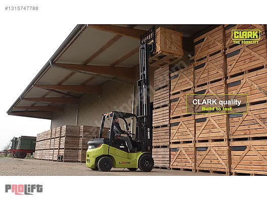 Clark 3 ton Lityum Akülü Forklift