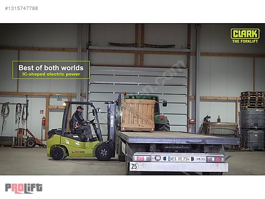 Clark 3 ton Lityum Akülü Forklift