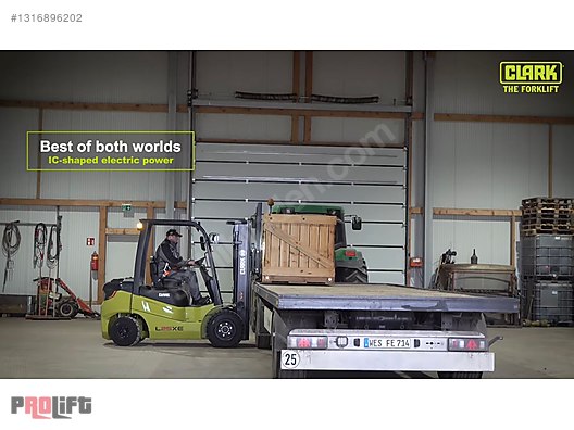 Clark 3 ton Lityum Akülü Forklift