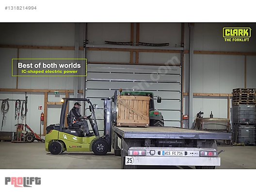 Clark 3 ton Lityum Akülü Forklift